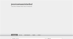 Desktop Screenshot of jessicamaasistanbul.com
