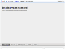 Tablet Screenshot of jessicamaasistanbul.com